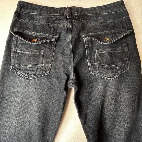 Agile Mens Straight-leg Straight Jeans Pants Gray Blue Size 34 - Picture 11 of 16